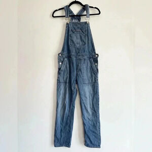 GAP Denim Women’s Jean Overalls Blue Classic Buckle Pants Adjustable
